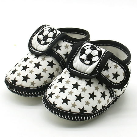 

Ediodpoh Baby Star Girls Boys Soft Sole Prewalker Warm Casual Flats Shoes Kids Shoes Black 13
