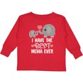 thumbnail image 3 of Inktastic Best Mema Ever Grandchild Gift Boys or Girls Long Sleeve Toddler T-Shirt, 3 of 5