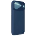 thumbnail image 4 of Allytech iPhone 13 Pro Max Case with Slide Camera Cover, Full Protective Military Drop Proof Anti-scratch Business Type Leather TPU Hybrid Back Cover Case for Apple iPhone 13 Pro Max 6.7" - Blue, 4 of 12