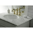 thumbnail image 2 of Kingston Brass KS1972RX Belknap Widespread Bathroom Faucet with Brass Pop-Up, Polished Brass, 2 of 8