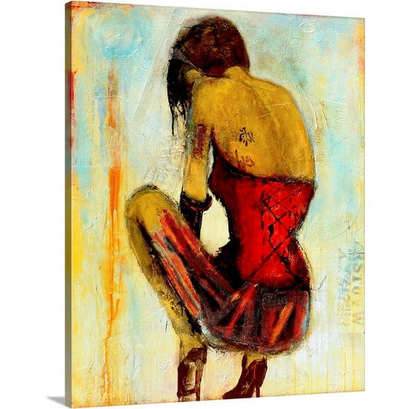 Great BIG Canvas | "Gia II" Canvas Wall Art - 24x30