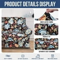 thumbnail image 4 of Smiry Couch Chair Cover with 1 Separate Cushion Cover, Stretch Elastic 1-Seater Sofa Cover, Floral, 4 of 8