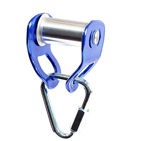 

Famure Obstacle Course For Kids|Slider Slackline Pulley With Lock|Obstacle Course For Kids Backyard Zipline Sliding Slackline Accessories