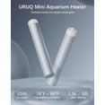 thumbnail image 2 of Calentador de acuario URUQ de 25 W, sumergible, ajustable, 100-350 ml, 2 of 6