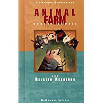 Pre-Owned McDougal Littell Literature Connections: Animal Farm Student Editon Grade 9 1997 (Hardcover) 0395796776 9780395796771