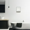thumbnail image 3 of Stupell Industries Rustic Bathroom Rules Tub Typography Painting Gray Framed Art Print Wall Art, 11 x 14, 3 of 9