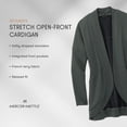 thumbnail image 7 of MERCER+METTLE Women's Stretch Open-Front Cardigan | Open Sweater for Women, Cocoon Cardigan for Work & Casual Wear - Anchor Grey S, 7 of 7