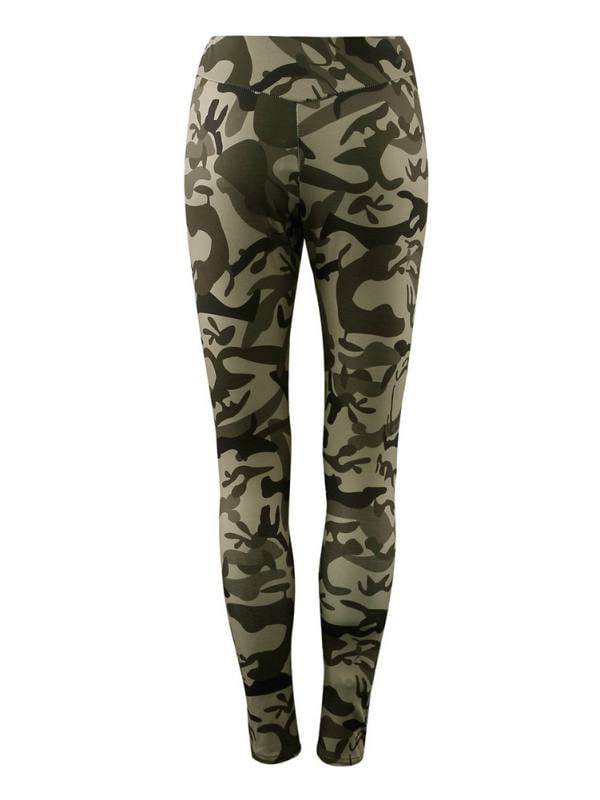 Womens Camouflage Tracksuit Jumper Joggers Lounge Wear leggings camo 