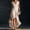 Beige, variant on Delayuji Women's Summer Dress Ruffled Hem Sleeveless V Neck Tank Dress Long Dresses Beach Vacation Dress Wedding Guest Dresses