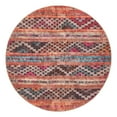 thumbnail image 3 of Unique Loom Timeless Collection Area Rug - Andrew (5' Round Multi/Blue), 3 of 7