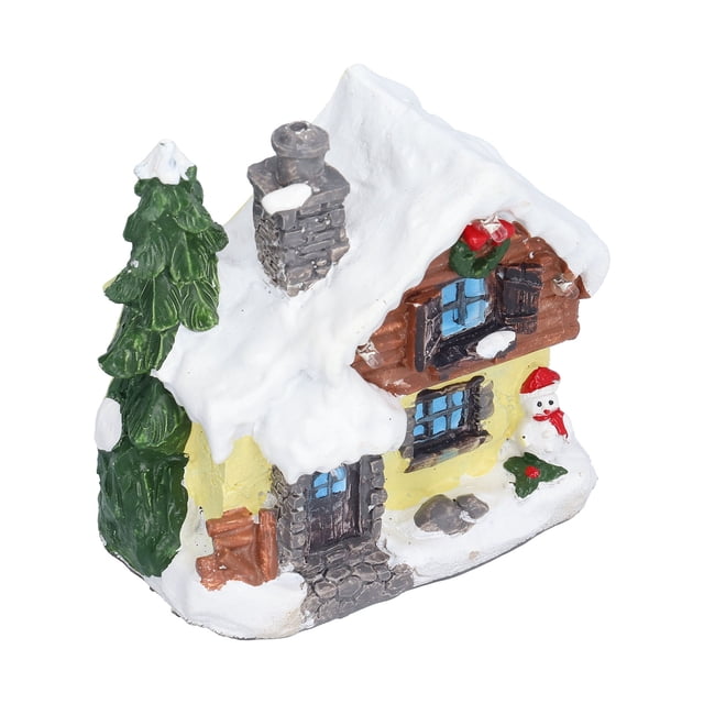 Casa De Escena Navideña, Nieve De Invierno Casas De Navidad Edificio De Pueblo Casas De Papá Noel Casas De Navidad De Nieve De Invierno Resultados Impresionantes