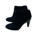 thumbnail image 4 of Bella Vita Women's Brennan Dress Booties - Navy Kid Suede Leather, 4 of 6