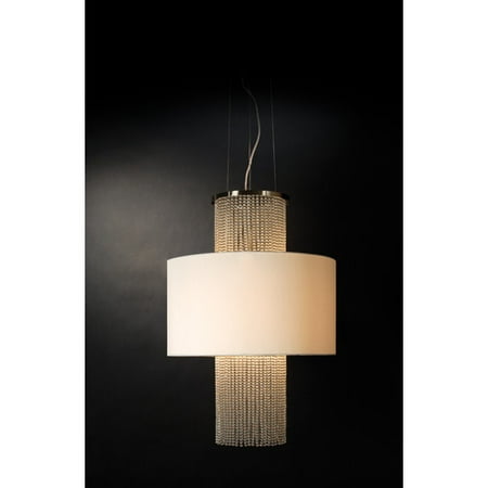 trend lighting corp waltz 3 light round drum pendant walmart com