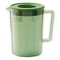 thumbnail image 3 of Half Gallon Pitcher with Lid, 60 oz Beverage Juice Drink Containers, BPA-Free Plastic Water Jug for Hot/Cold Ice Tea Kettle Transparent, Orange, 3 of 10