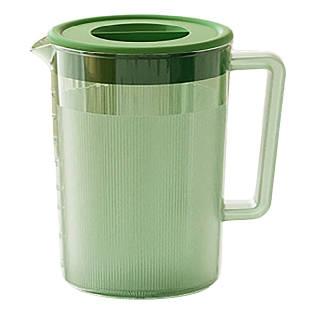 Half Gallon Water Pitcher, Plastic Juice Pitcher with Lid, Heat-Resistant Cold Water Jug, Dispenser, Tea Pitcher, for Lemonade Tea Beverage Kilougeis