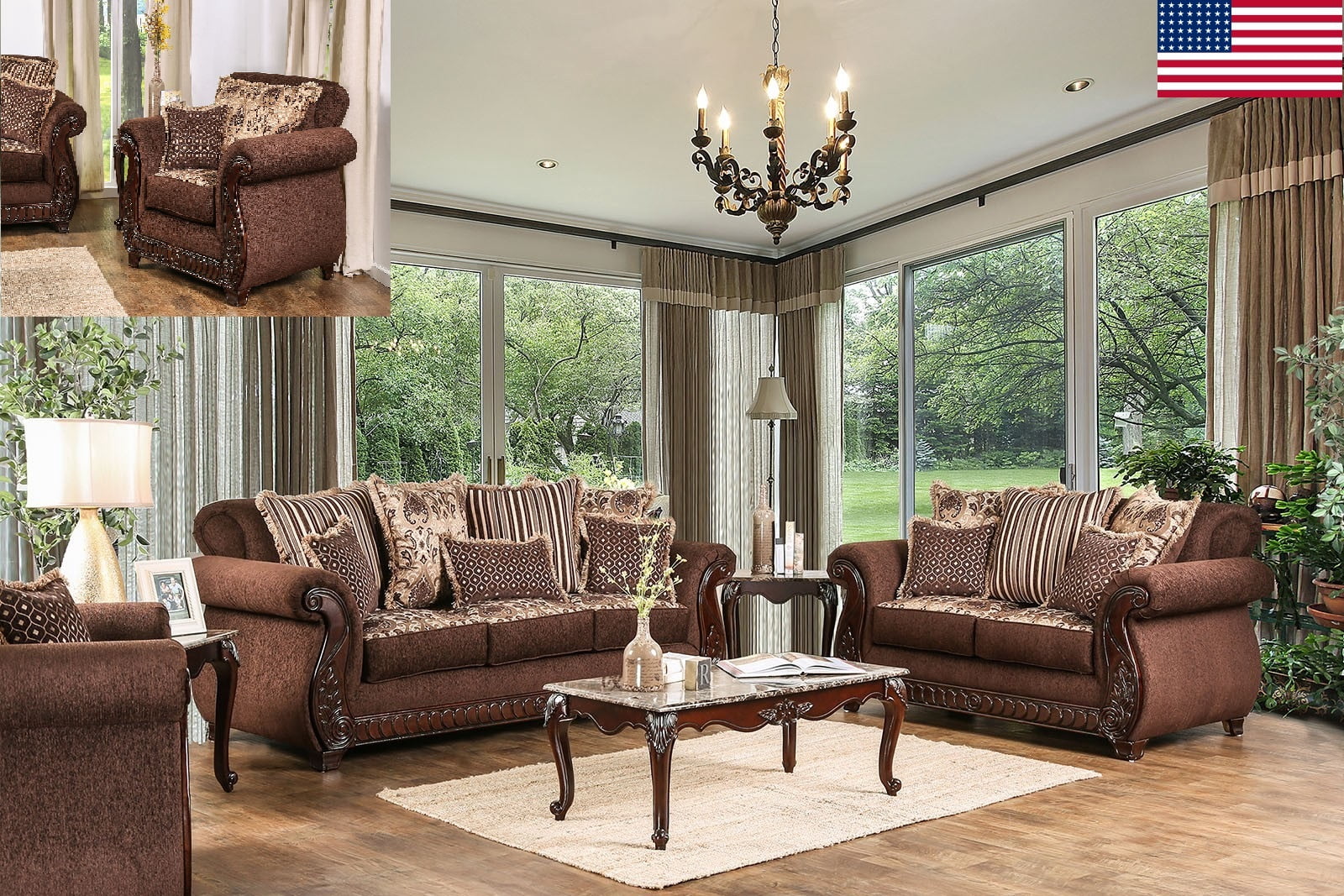 Elegant Formal Living Room Furniture | Cabinets Matttroy