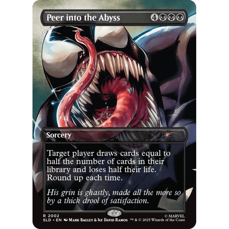 Magic the Gathering Secret Lair x Marvel's Spider-Man: Venom