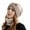 Beige, variant on vnanda Knitted Hat Women Autumn Winter Hat Scarf Set Windproof Cold Soft Thick Fleece Lined Scarf Beanie Hat