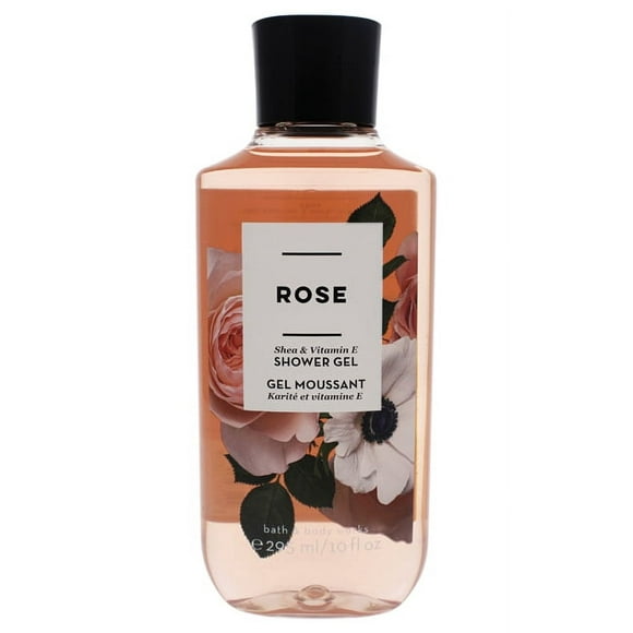 Rose Shea and Vitamin E by Bath and Body Works for Women - 10 oz Shower Gel