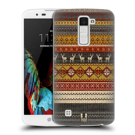 HEAD CASE DESIGNS KNITTED CHRISTMAS HARD BACK CASE FOR LG PHONES 3