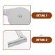 thumbnail image 3 of FENGGUIQU Bisagra Hidráulica Para Puertas De Gabinete Con Y Soporte Resistente, 3 of 8
