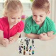 thumbnail image 3 of 13 Pcs Pixelated Minifigures Building Blocks Toys Set, Game Pixelated Miner Character Action Figures Building Kits Collection Display Toy shzyhw, 3 of 4