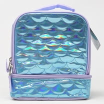 Dual Lunch Quilted Aqua Scales