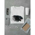 thumbnail image 3 of Amazing Black Panther Watercolor T-Shirt Men -Image by Shutterstock, Male 4X-Large, 3 of 4