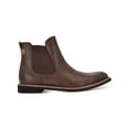 thumbnail image 2 of TOMMY HILFIGER Mens Brown Pull Tab Goring Cushioned Greene Round Toe Block Heel Chelsea 8.5 M, 2 of 3