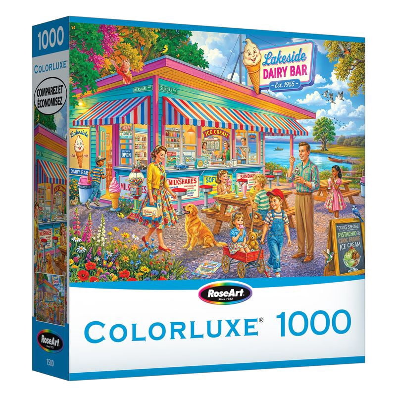 COLORLUXE 1000PC LAKESIDE DAIRY BAR