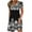 Black 1, variant on Women's Casual Dresses UK Elegant Party Summer Leaf Sleeves Hollow Neckline Dress Long Skirt Plus Size Ladies Wedding Guest Formal Cocktail Dresses Clubbing Evening Gowns