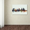 thumbnail image 3 of Trademark Fine Art 'Durham North Carolina Skyline V' Canvas Art by Michael Tompsett, 3 of 3