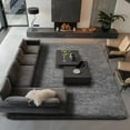 thumbnail image 4 of Shag Area Rugs for Living Room 9'X12', Soft and Fluffy Shaggy Carpet for Pets, Machine Washable Floor Rugs for Living room, 4 of 7
