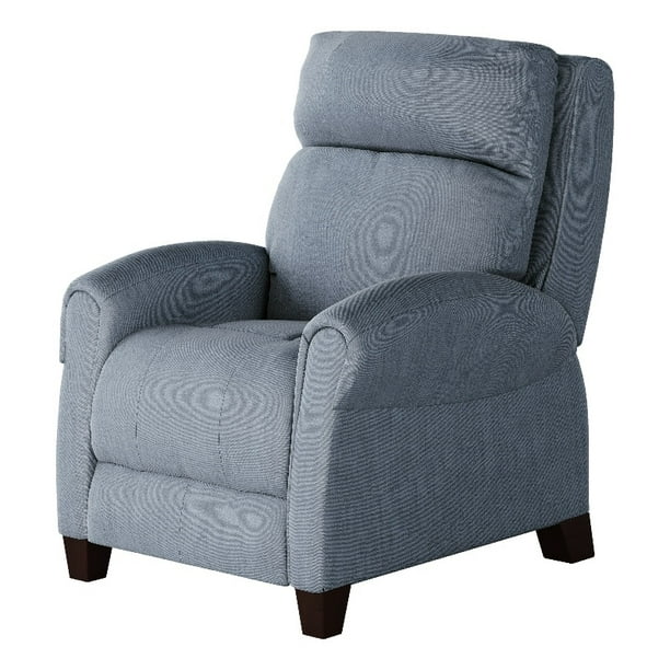 Southern Motion Saturn Zero Gravity Fabric Power Recliner in Denim Blue