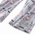thumbnail image 4 of Women's Capri Pajama Set Short Sleeve Top Capri Pants Sleepwear Animal Printed, 4 of 4