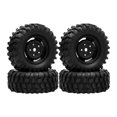 thumbnail image 4 of 4 neumáticos RC de 1,9 pulgadas, modificación 1/10, ruedas de simulación de escalada resistentes para accesorios de coche modelo RC., 4 of 9