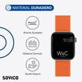 thumbnail image 4 of Correa de Nylon para Apple Watch - SOVICO - Ajustable & Cómodo - 42/44/45 mm, 4 of 5