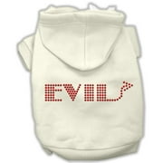Pet, Dog Cat Hoodie Rhinestone, "Evil"