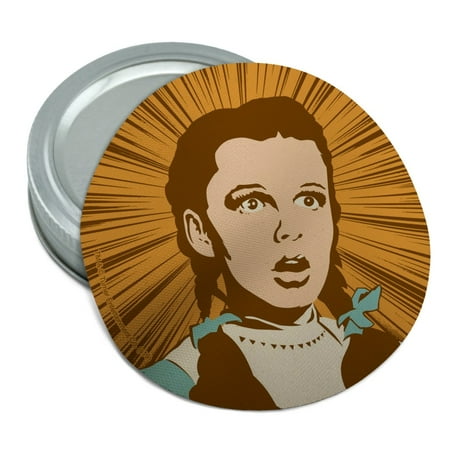 

Wizard of Oz Dorothy Not in Kansas Round Rubber Non-Slip Jar Gripper Lid Opener