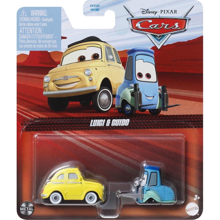 Disney Pixar Cars Luigi & Guido Car Play Vehicles - Walmart.com