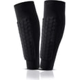 thumbnail image 1 of 1 pair of soccer shin guards for kids, youth and adults, 1 of 3