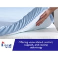 thumbnail image 6 of Roost Sleep Cool Cloud 3" Gel-Infused Memory Foam Cooling Mattress Topper, Queen, 6 of 9