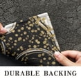 thumbnail image 6 of Black Marble Gold Dot Pattern Door Rugs,Washable Non Slip Door Mats Indoor,Decorative Door Mats,Entry Mat Indoor for Entrance,Bedroom,Kitchen,Bathroom,16"x24", 6 of 6