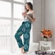 thumbnail image 5 of Fotbe whiter Snowflake balloons Pantalones de Pijama para Mujer, Pantalones de Dormir, Pantalones Pj con Cordón y Bolsillos-3X-Large, 5 of 6