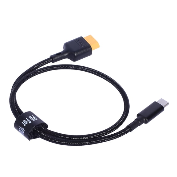 USB C to XT60 Charging Cable Type C to XT60 Female Adapter Cable 100W 5A for Drones Model Energy Storage Power Outdoor