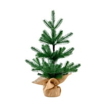 1.6FT Unlit Snow Flocked Artificial Holiday Christmas Tree No Lights, Full Hinged Spruce Branch Tips for Home, Office, Party Decoration No Prelit Foldable Base