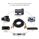 thumbnail image 5 of Cable de alimentación de Vídeo Ecomeon BNC + DC para CCTV Seguridad de cámara Negro 10M, 5 of 6