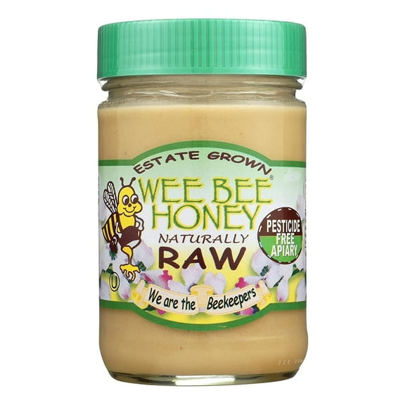 Wee Bee Honey Naturally Raw - 1 lb Pack of 2