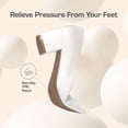 thumbnail image 6 of DREAM PAIRS Women's Pumps Low Chunky Block Heel Dress Shoes Closed Round Toe Comfortable  Wide Heels, 6 of 8