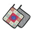 thumbnail image 2 of Carolines Treasures CK5468PTHD Delta Tail Betta Fish Love Pair of Pot Holders, Red, 7.5HX7.5W, multicolor, 2 of 4